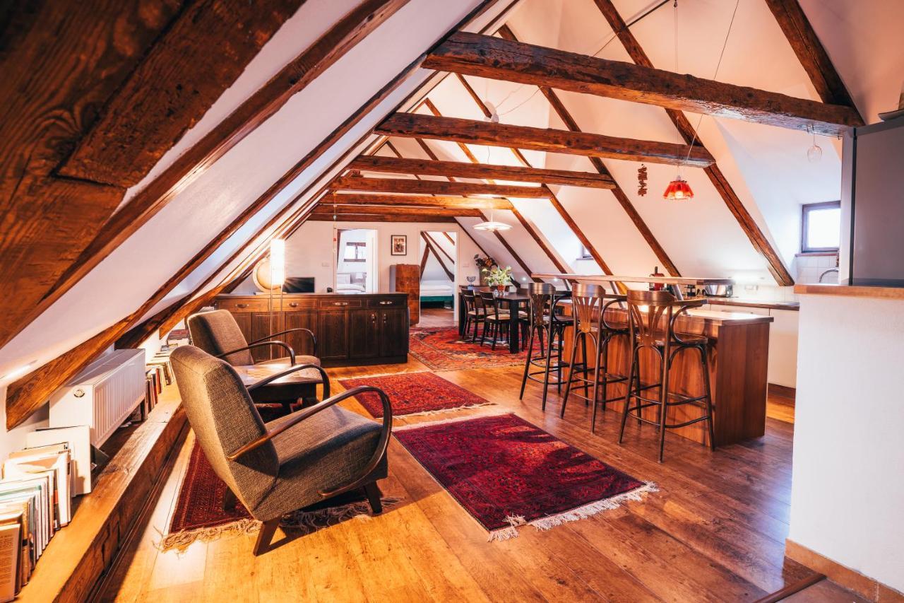 Designer Loft Appartement Český Krumlov Buitenkant foto
