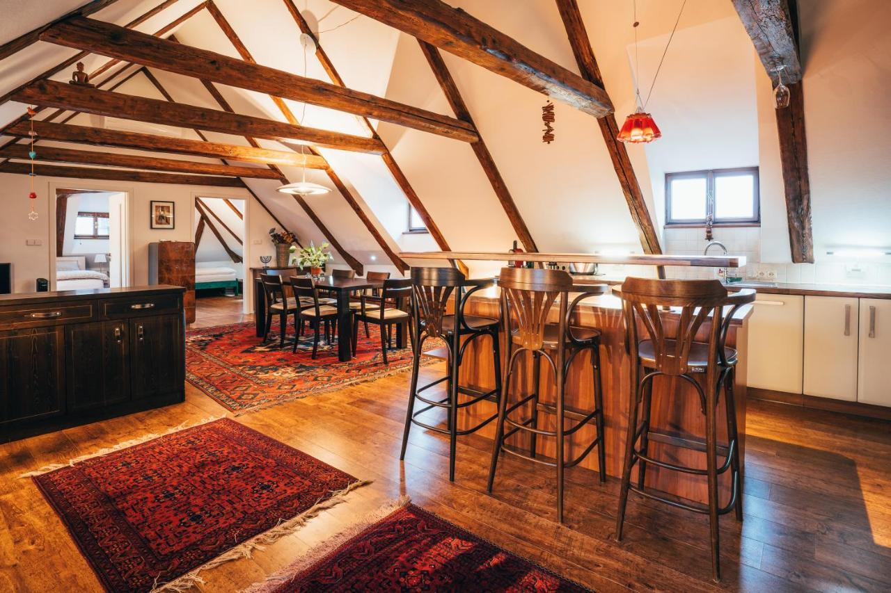 Designer Loft Appartement Český Krumlov Buitenkant foto